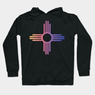 New Mexico Zia Symbol Hoodie